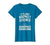It's Not Rocket Science It's Aerospace Engineering T-Shirt, Women, Sapphire Blue, XX-Large