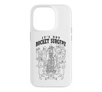 It's Not Rocket Surgery Sarcastic Science Funny Scientist Case for iPhone 14 Pro
