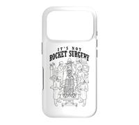 It's Not Rocket Surgery Sarcastic Science Funny Scientist Case for iPhone 17 Pro