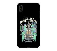 It's Not Rocket Surgery Sarcastic Science Funny Scientist Case for iPhone XS Max