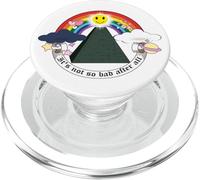 It's not so bad funny pop-art new world order sarcastic PopSockets PopGrip for MagSafe