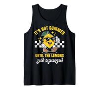 It's Not Summer Until The Lemons Get Squeezed Retro Lemonade Tank Top