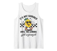 It's Not Summer Until The Lemons Get Squeezed Retro Lemonade Tank Top