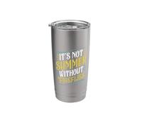 It's Not Summer Without Fireflies Fun Nature Stainless Steel Insulated Tumbler