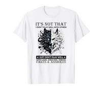 It's not that I don't play well with others wolf T-Shirt