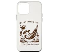 It's not that I'm lazy I Just Don't Care Cute Bunny Rabbit Case for iPhone 12 mini