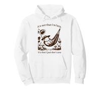 It's not that I'm lazy I Just Don't Care Cute Bunny Rabbit Pullover Hoodie