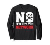 It's Not The Network Funny Network Engineer Appreciation Long Sleeve T-Shirt