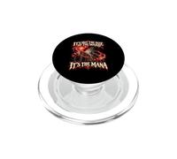 It's Not The Size Of The Wand Funny Wizard Magic Mana PopSockets PopGrip for MagSafe
