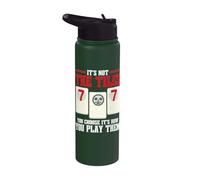Its Not The Tiles Its How You Play Them Rummikub Stainless Steel Insulated Water Bottle