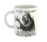 Its Not Witchcraft I'm Just The Best Osteopath Mug Scary Witch Gift for Professionals, 11 oz Ceramic Mug