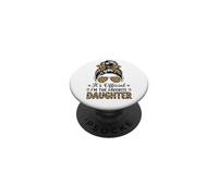 It's Official I'm The Favorite Daughter Funny Kid Son PopSockets Adhesive PopGrip