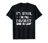 It's Official I'm The Favorite Son In Law T-Shirt