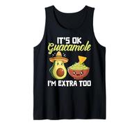 It's OK Guacamole I'm Extra Too Funny Avocado Pun Tank Top