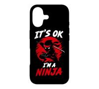 It's Ok I'm A Ninja Lover Japanese Fighter Kids Boys Girls Case for iPhone 17