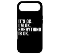 it's ok I'm ok everything is ok positive attitude quote Case for iPhone Air
