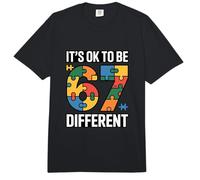 Its Ok to Be 6 7 Different Autism Puzzle Support Comfort Colors Adult Heavyweight T-Shirt