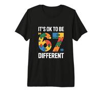 Its Ok to Be 6 7 Different Autism Puzzle Support Premium T-Shirt