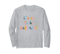 Its Ok To Be Different Autism Awareness Acceptance Kid Women Long Sleeve T-Shirt