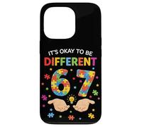 Its Ok to Be Different Puzzle 6 7 Autism Awareness Support Case for iPhone 13 Pro