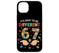Its Ok to Be Different Puzzle 6 7 Autism Awareness Support Case for iPhone 14 Plus