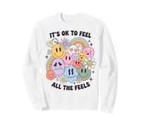 It's OK To Feel All The Feels Emotional Wellness Sweatshirt