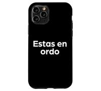 "It's Okay" Funny Esperanto Language Word Case for iPhone 11 Pro
