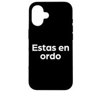 "It's Okay" Funny Esperanto Language Word Case for iPhone 16