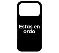 "It's Okay" Funny Esperanto Language Word Case for iPhone 17 Pro