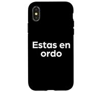 "It's Okay" Funny Esperanto Language Word Case for iPhone X/XS