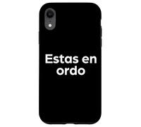 "It's Okay" Funny Esperanto Language Word Case for iPhone XR