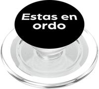 "It's Okay" Funny Esperanto Language Word PopSockets PopGrip for MagSafe