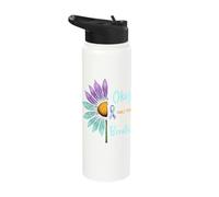 It's Okay If The Only Thing You Do Today is Breathe Stainless Steel Insulated Water Bottle