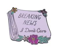It's Okay Not To Become - Hard Enamel Badges For Women Backpack Clothing Decoration, Normal, Non-precious metal