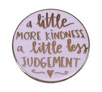 It's Okay Not To Become - Hard Enamel Badges For Women Backpack Clothing Decoration, Normal, Non-precious metal