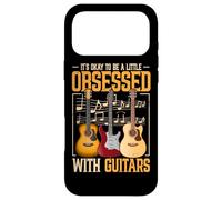 It's Okay To Be Obsessed With Guitars Musician Guitarist Case for iPhone 17 Pro Max