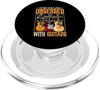 It's Okay To Be Obsessed With Guitars Musician Guitarist PopSockets PopGrip for MagSafe