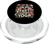 It's Okay To Fart During Yoga Stretch Exercise Puns PopSockets PopGrip for MagSafe