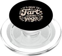 It's Okay To Fart During Yoga Stretch Exercise Puns - PopSockets PopGrip for MagSafe