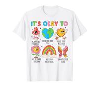 Its Okay to Feel All The Feels Mental Health Awareness Month T-Shirt