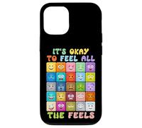 Its okay to feel all the feels, Mental Health Self-care Kids Case for iPhone 12/12 Pro