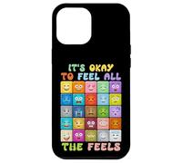 Its okay to feel all the feels, Mental Health Self-care Kids Case for iPhone 12 Pro Max
