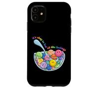 Its okay to feel all the feels Self-Compassion Emotion Girls Case for iPhone 11