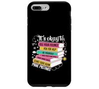 It's Okay To Feel Your Feeling Mental Health Quote Psycholog Case for iPhone 7 Plus/8 Plus