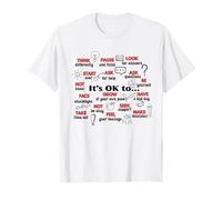 It's Okay To Make Mistakes Feel Think Start Over Teacher T-Shirt