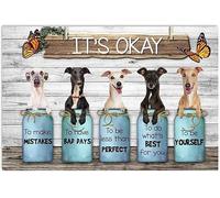 It'S Okay To Make Mistakes To Be Yourself It'S Ok Butterfly Yard Garden Farm Wall Decor Poster Wall Decor Kitchen Decor Wall Decor Poster Metal Sign 8X12 Inches