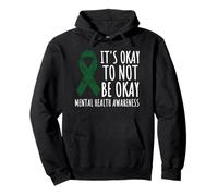 Its Okay To Not Be Okay Shirt Mental Health Awareness Ribbon Pullover Hoodie