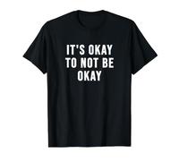 It's Okay to Not Be Okay Value Graphic T-Shirt, Men, Black, M