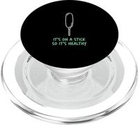 Its On A Stick So Its Healthy Joke Food Humor Corn Dog PopSockets PopGrip for MagSafe