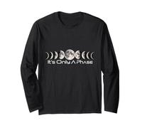 It's Only A Phase | All The Phases of The Moon Astronomy Long Sleeve T-Shirt